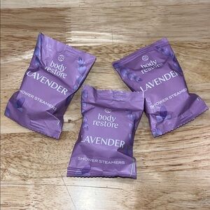 Lavender Shower Steamers and Body Restore Set